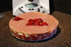 Gâteau fraisier au thermomix